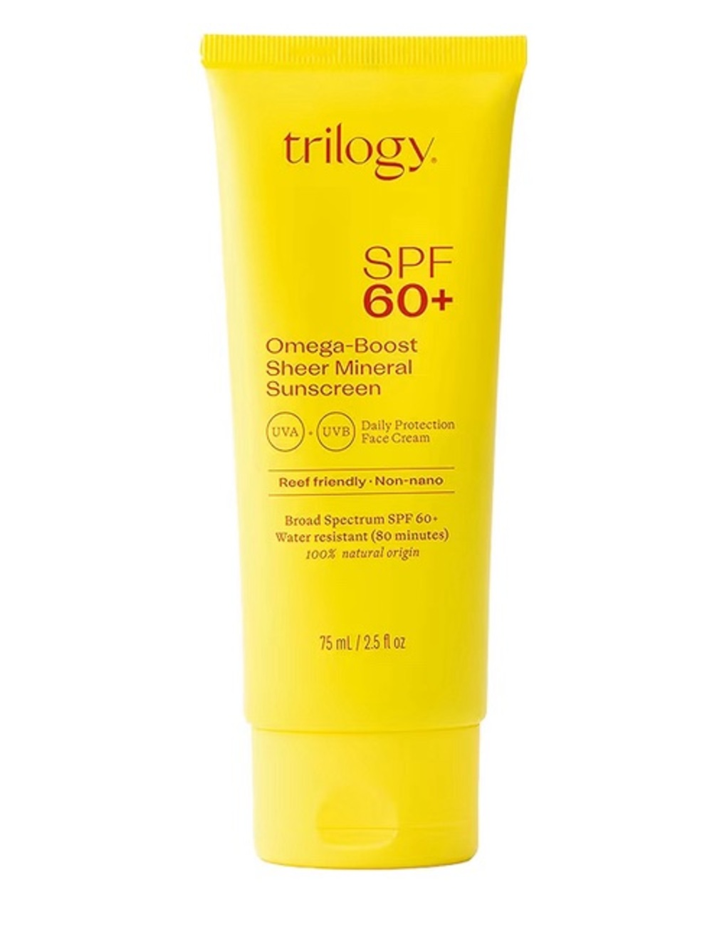 SPF 60+ Omega-Boost Sheer Mineral Sunscreen